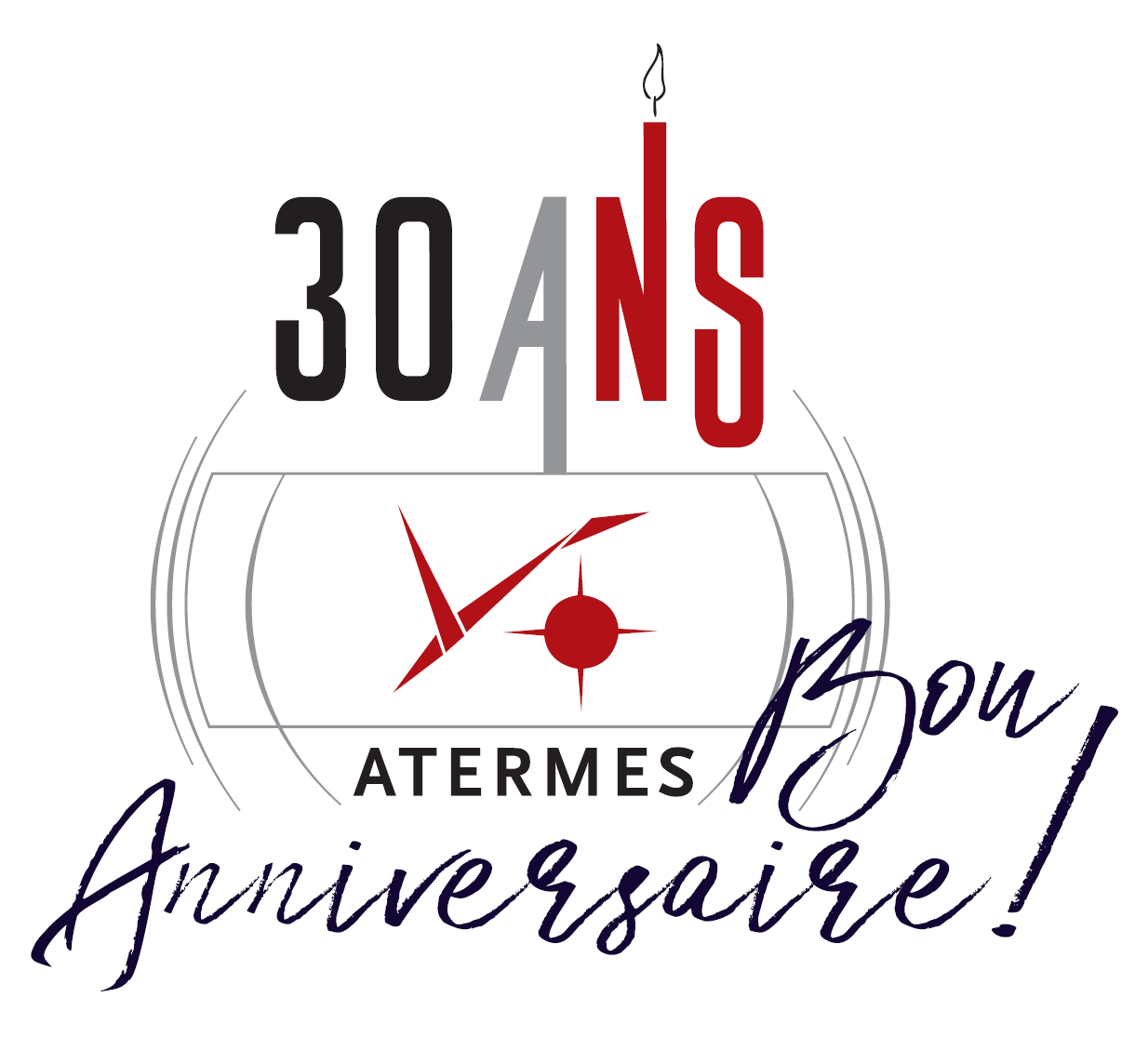 Logo 30 ans ATERMES