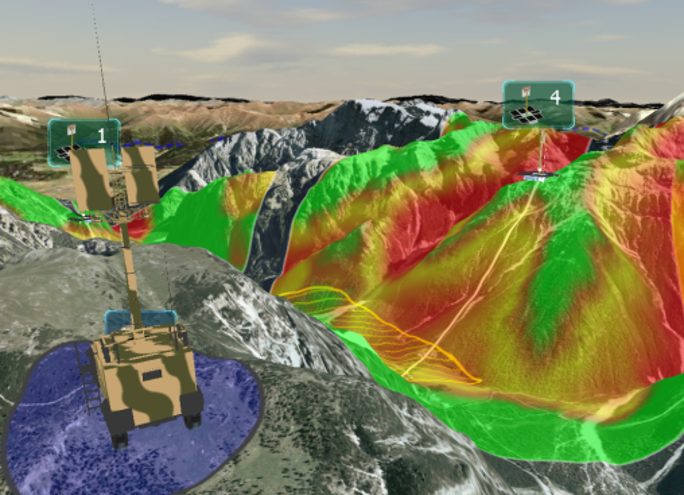 Applications cartographiques 2D & 3D